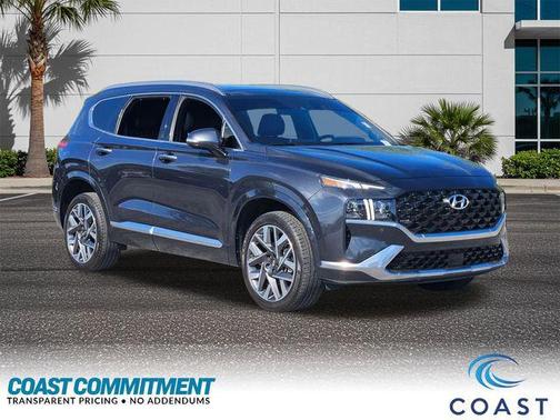 Portofino Gray 2023 Hyundai SANTA FE Calligraphy
