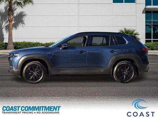 Ingot Blue Metallic 2025 Mazda CX-50 Hybrid Premium Package