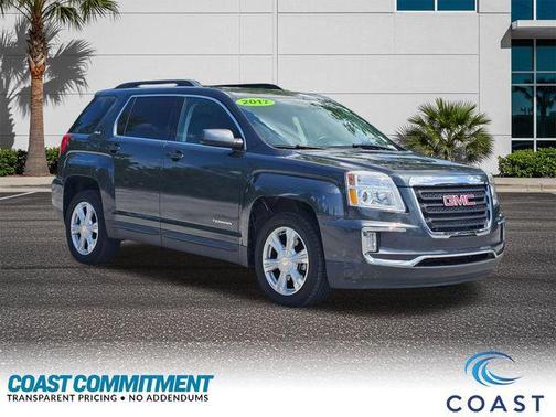 Graphite Gray Metallic 2017 GMC Terrain SLE-2