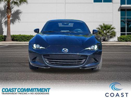 Jet Black Mica 2024 Mazda MX-5 Miata RF Grand Touring
