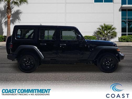 Black Clearcoat 2025 Jeep Wrangler Sport