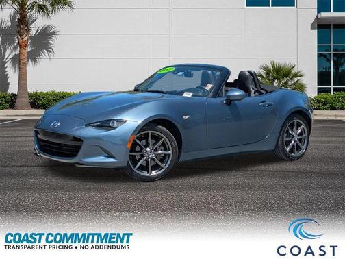 Blue Reflex Mica 2017 Mazda MX-5 Miata Grand Touring