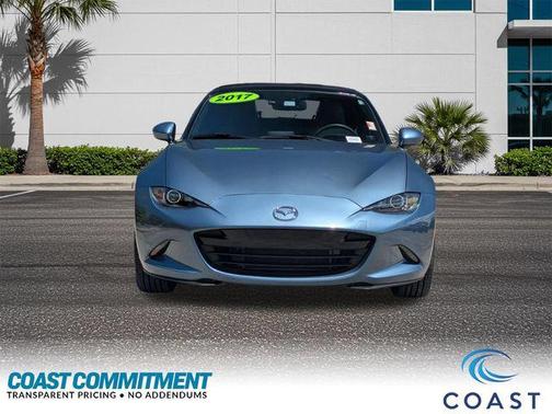 Blue Reflex Mica 2017 Mazda MX-5 Miata Grand Touring