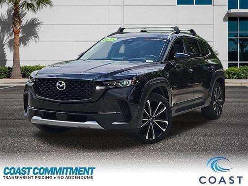 Jet Black Mica 2025 Mazda CX-50 2.5 Turbo Premium Plus Package