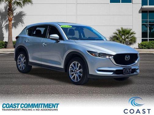 Sonic Silver Metallic 2020 Mazda CX-5 Grand Touring