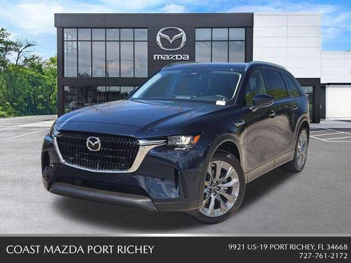 Deep Crystal Blue Mica 2026 Mazda CX-90 3.3 Turbo Preferred