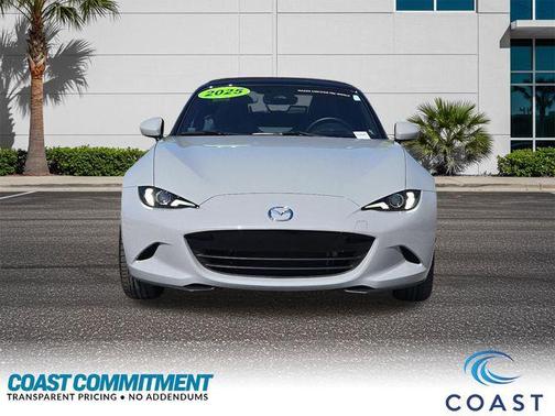 Aero Gray Metallic 2025 Mazda MX-5 Miata Grand Touring