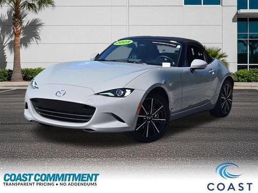 Aero Gray Metallic 2025 Mazda MX-5 Miata Grand Touring