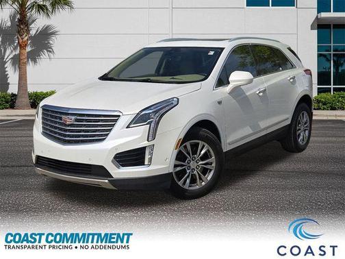 Crystal White Tricoat 2019 Cadillac XT5 Platinum