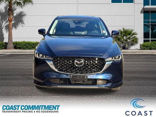 Deep Crystal Blue Mica 2025 Mazda CX-5 2.5 S Preferred Package
