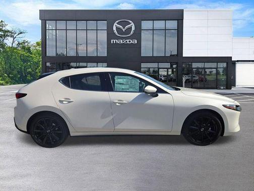 Snowflake White Pearl Mica 2026 Mazda Mazda3 FWD w/Premium Package