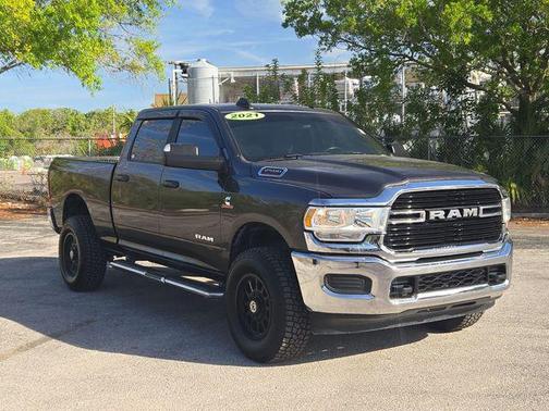 Granite Crystal Metallic Clearcoat 2021 RAM 2500 Big Horn Crew Cab 4x4 6'4' Box