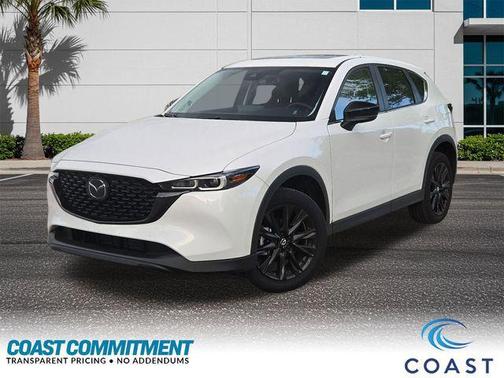 Rhodium White Metallic 2025 Mazda CX-5 2.5 S Carbon Edition