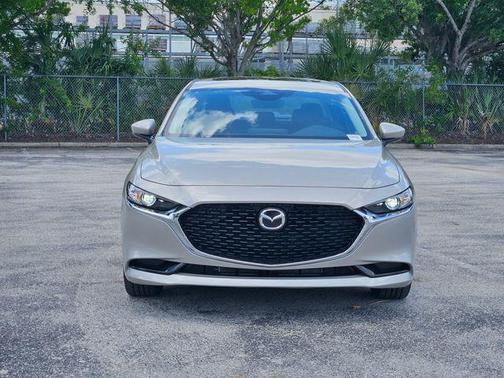 Platinum Quartz Metallic 2026 Mazda Mazda3 FWD w/Preferred Package