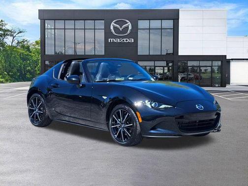 Jet Black Mica 2026 Mazda MX-5 Miata RF Grand Touring