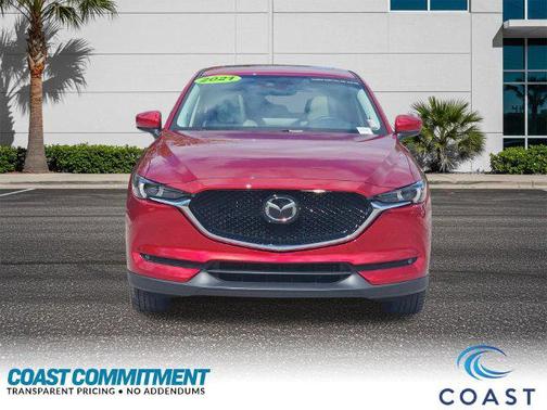 Soul Red Crystal Metallic 2021 Mazda CX-5 Grand Touring