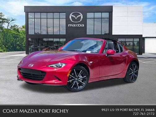Soul Red Crystal Metallic 2026 Mazda MX-5 Miata RF Grand Touring