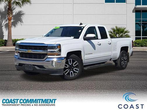 Summit White 2017 Chevrolet Silverado 1500 1LT