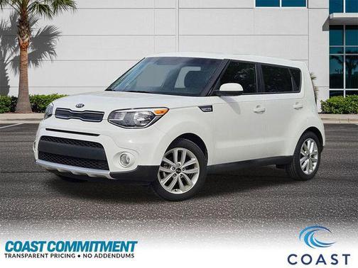 Clear White 2017 Kia Soul +