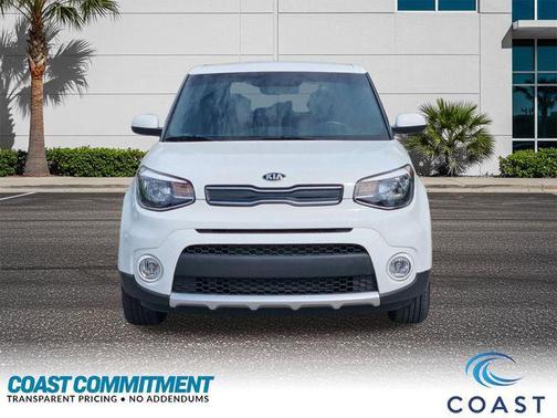 Clear White 2017 Kia Soul +
