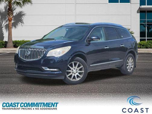 Dark Sapphire Blue Metallic 2015 Buick Enclave Leather