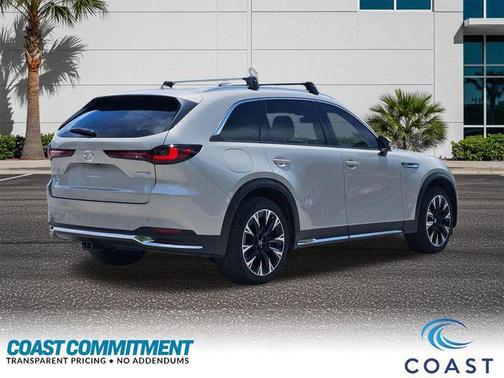 Platinum Quartz 2024 Mazda CX-90 PHEV Premium Plus