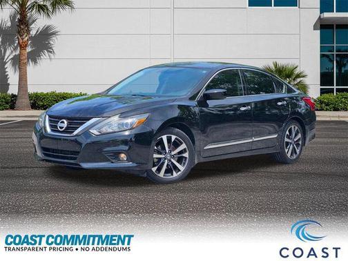 Super Black 2016 Nissan Altima 2.5 SR