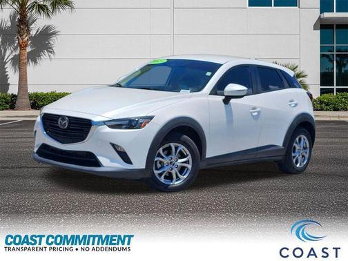 Snowflake White Pearl Mica 2021 Mazda CX-3 Sport
