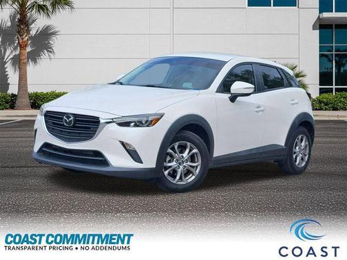 Snowflake White Pearl Mica 2021 Mazda CX-3 Sport