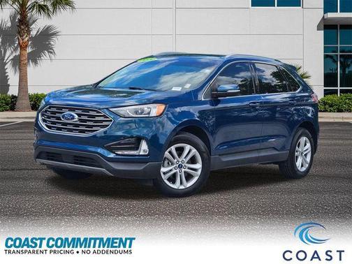 DARK PERSIAN GREEN 2020 Ford Edge SEL