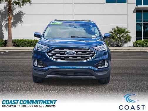 DARK PERSIAN GREEN 2020 Ford Edge SEL