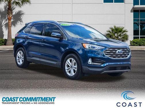 DARK PERSIAN GREEN 2020 Ford Edge SEL
