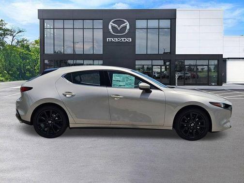 Platinum Quartz Metallic 2026 Mazda Mazda3 FWD w/Premium Package
