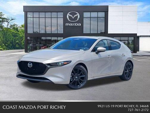 Platinum Quartz Metallic 2026 Mazda Mazda3 FWD w/Premium Package