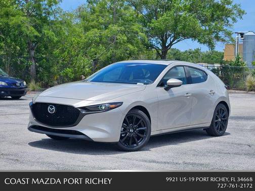 Platinum Quartz Metallic 2026 Mazda Mazda3 FWD w/Premium Package