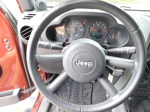 Red Rock Crystal Pearlcoat 2009 Jeep Wrangler X