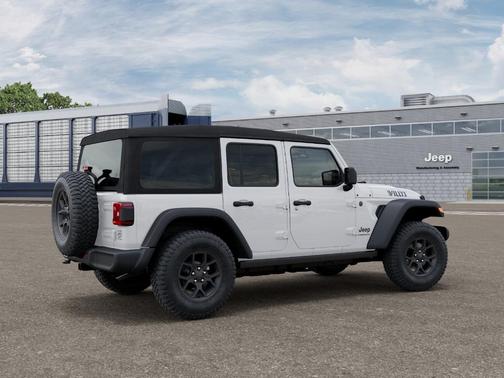 Bright White Clearcoat 2027 Jeep Wrangler Willys