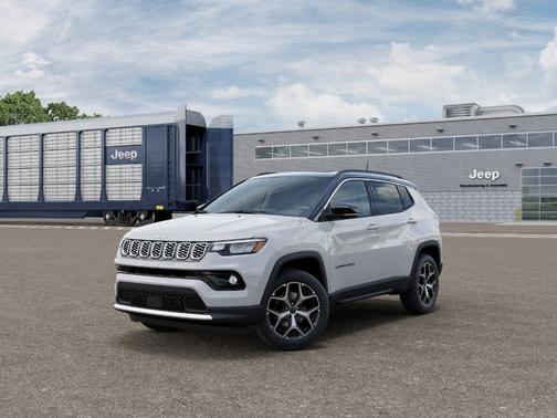 Bright White Clearcoat 2026 Jeep Compass Limited