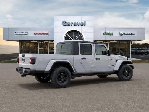 Bright White Clearcoat 2026 Jeep Gladiator Willys