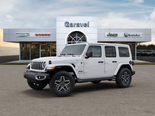 Bright White Clearcoat 2026 Jeep Wrangler Sahara