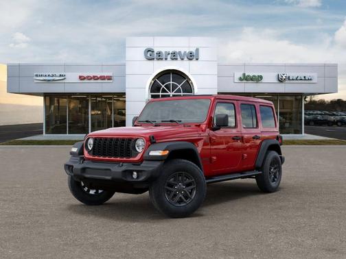 Firecracker Red Clearcoat 2026 Jeep Wrangler Sport