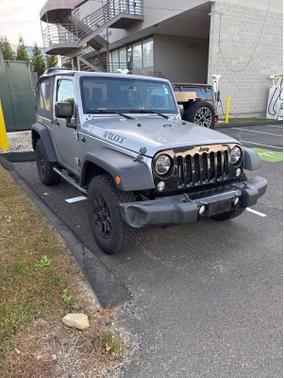 Billet Silver Metallic Clearcoat 2015 Jeep Wrangler Willys Wheeler