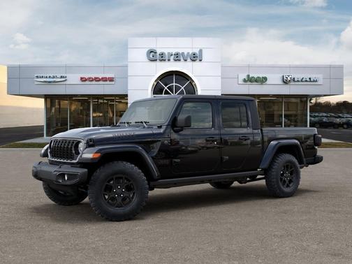 Black Clearcoat 2027 Jeep Gladiator Willys
