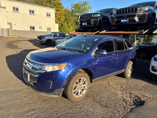 Blue Metallic 2013 Ford Edge SEL