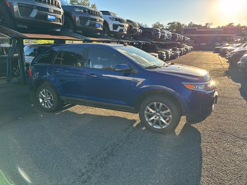 Blue Metallic 2013 Ford Edge SEL