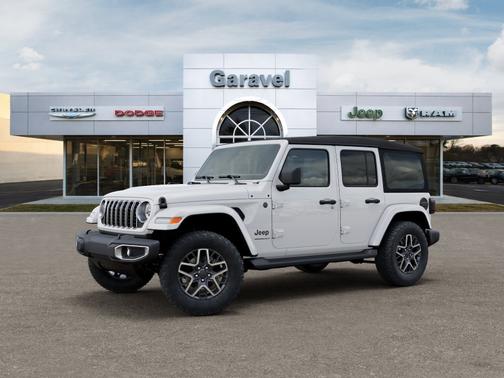 Bright White Clearcoat 2026 Jeep Wrangler Sahara