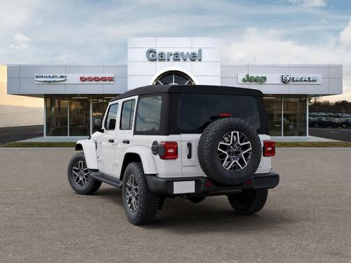Bright White Clearcoat 2026 Jeep Wrangler Sahara
