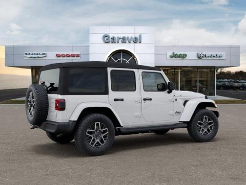 Bright White Clearcoat 2026 Jeep Wrangler Sahara