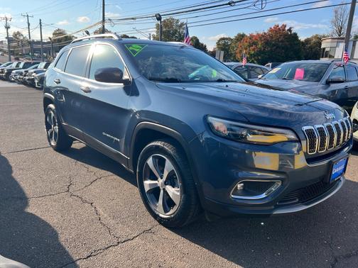 Blue Shade Pearlcoat 2019 Jeep Cherokee Limited