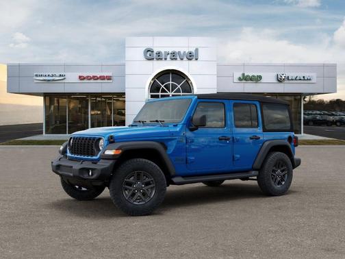Hydro Blue Pearl 2026 Jeep Wrangler Sport